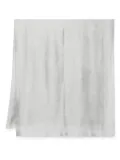 Emporio Armani logo-jacquard scarf - Grey