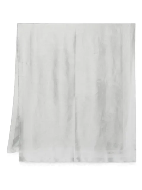 Emporio Armani logo-jacquard scarf