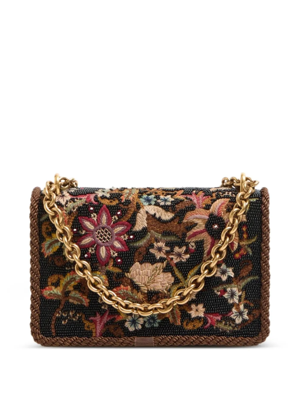 Valentino Garavani Kleine Chain schoudertas - Zwart