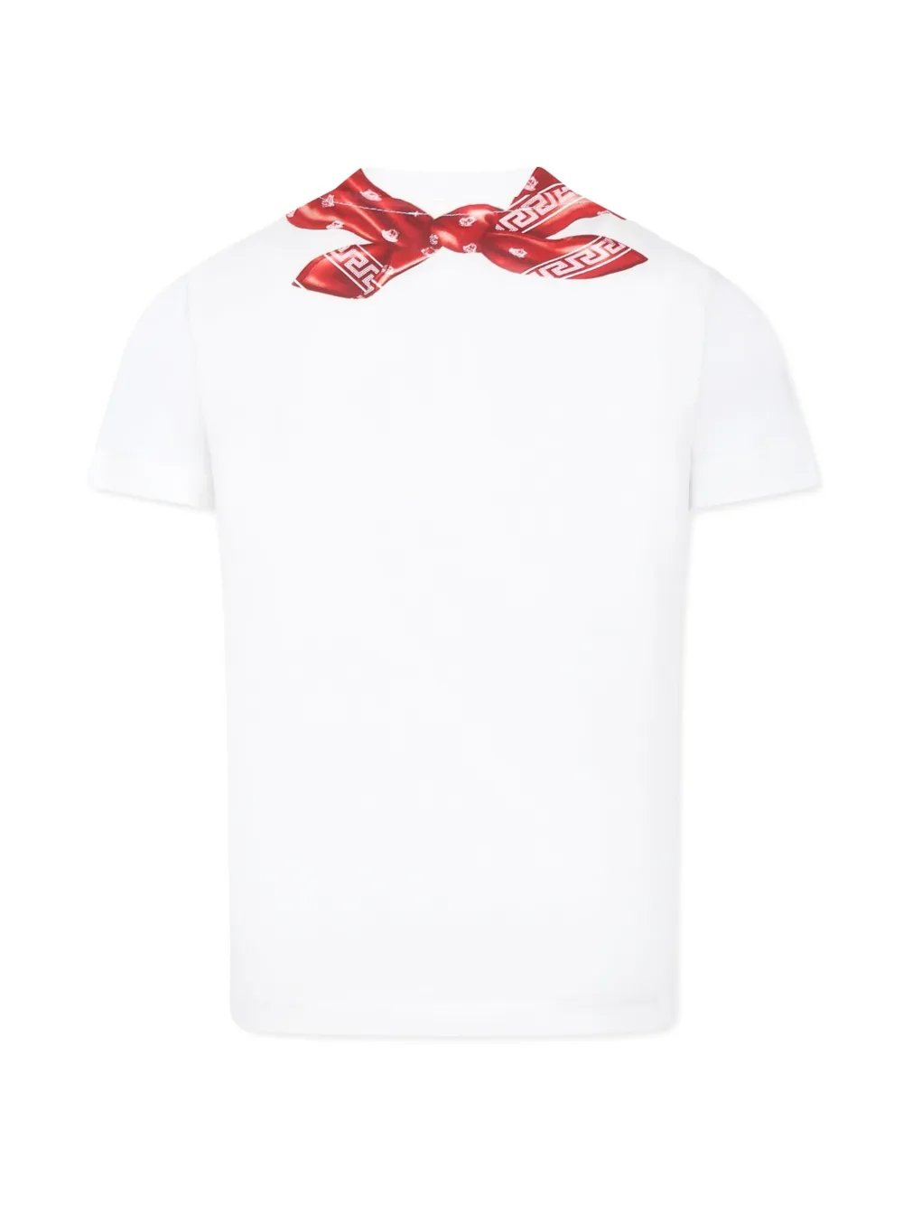 Versace Kids Medusa Bandana T-shirt - Wit