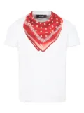 Versace Kids Medusa Bandana T-shirt - White