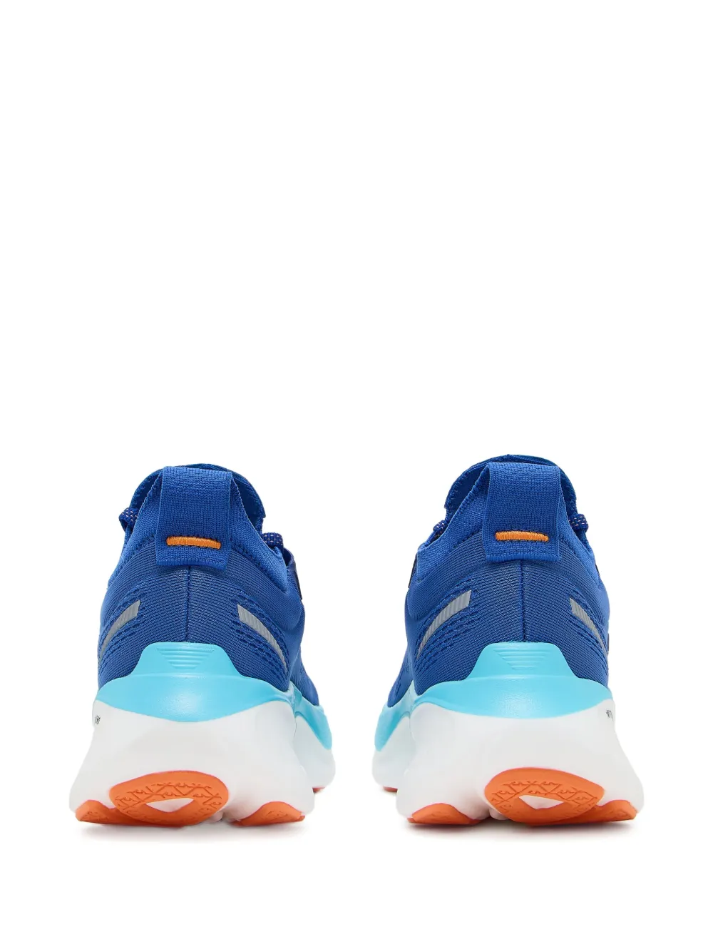 Ea7 Emporio Armani mesh-panelled sneakers Blue