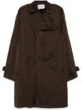 Kolor single-breasted coat - Brown