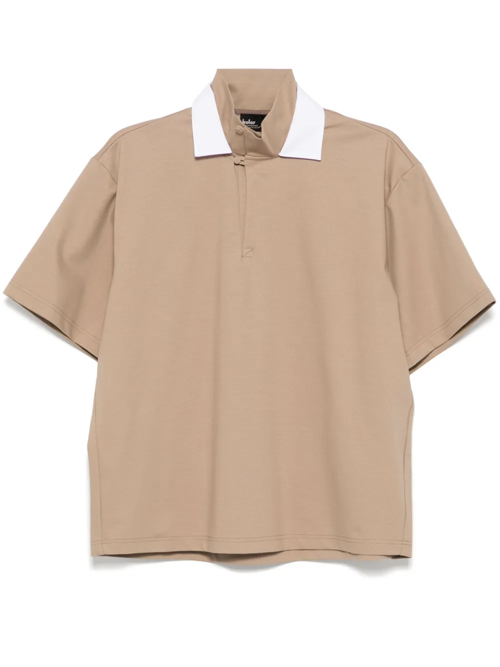 short-sleeved polo shirt