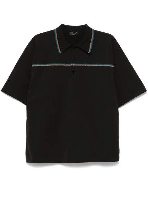 Kolor striped polo shirt
