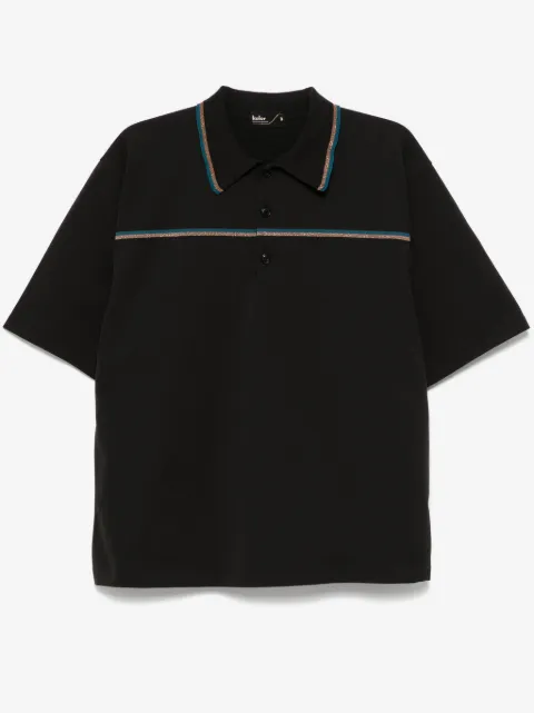 Kolor striped polo shirt