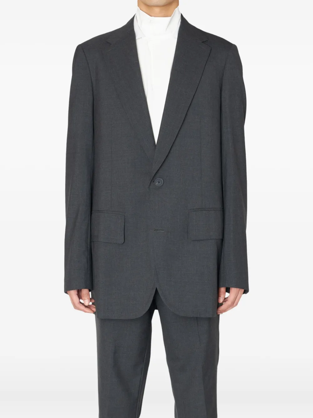 Kolor Single-breasted Blazer In Black