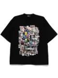 Kolor graphic-print T-shirt - Black