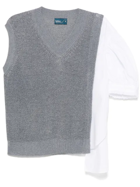 Kolor V-neck jumper