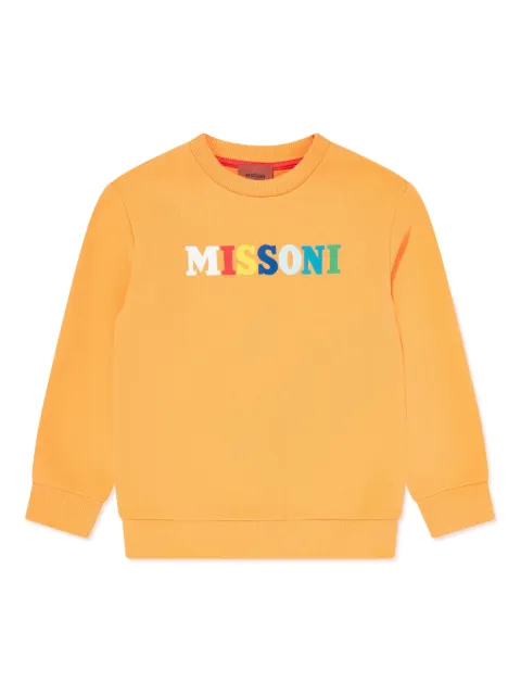 Missoni Kids logo-print sweatshirt 