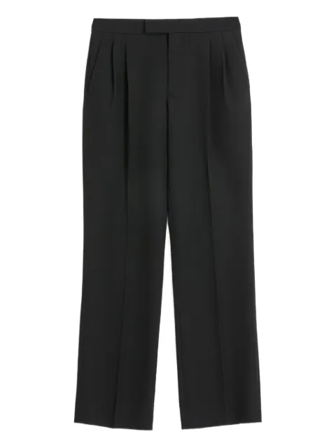 Valentino Garavani pantalones en tejido grain de poudre