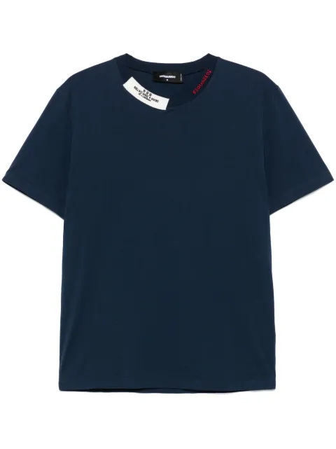 DSQUARED2 logo-embroidered T-shirt