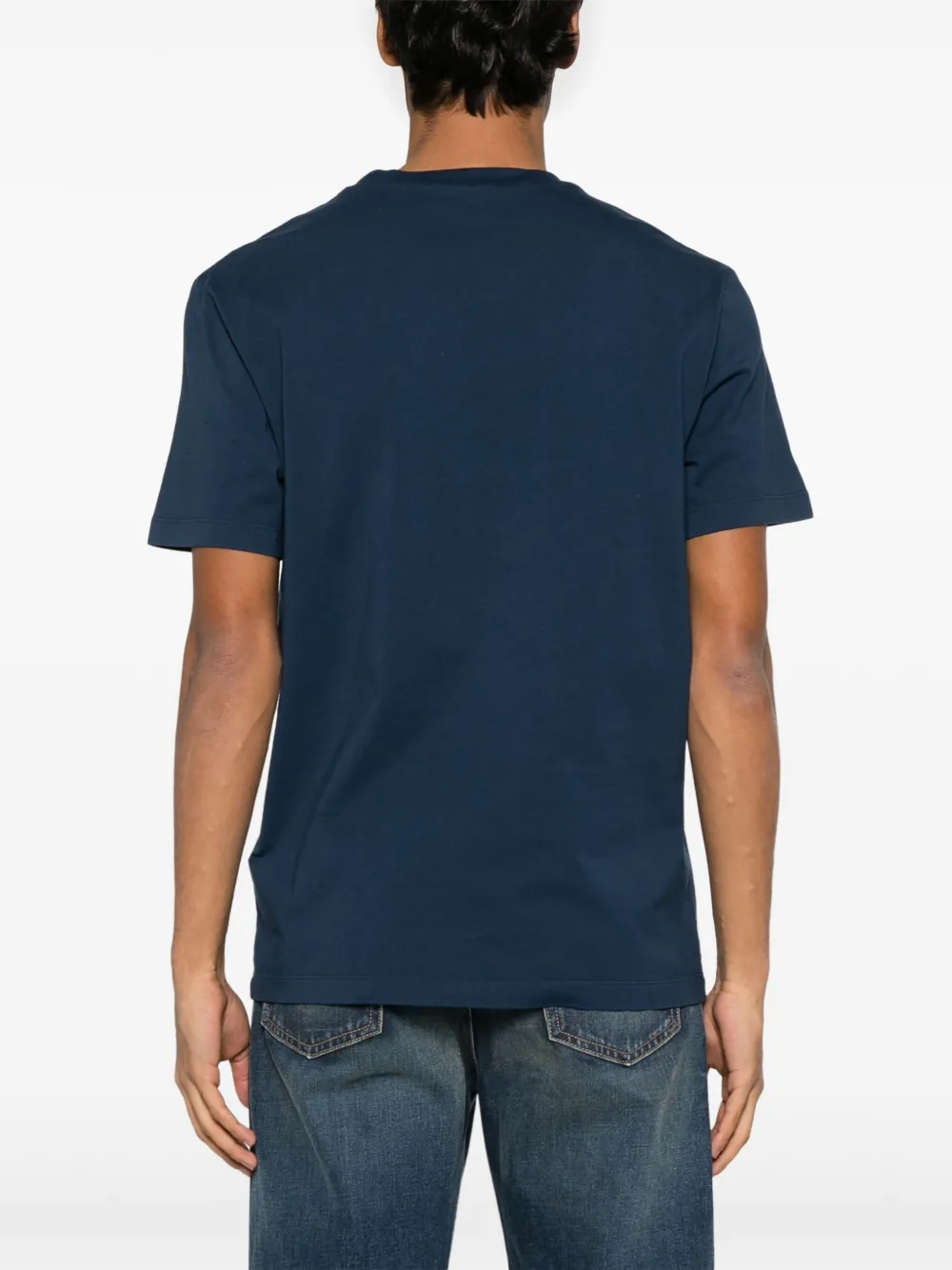 DSQUARED2 T-shirt met geborduurd logo Blauw