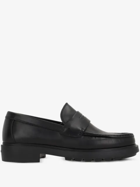 Ferragamo leather loafers