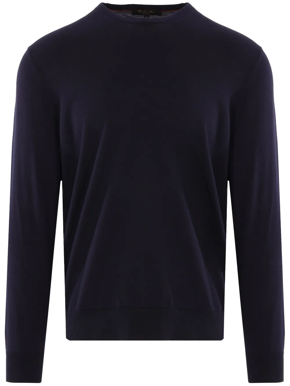 Loro Piana pull en coton - Bleu