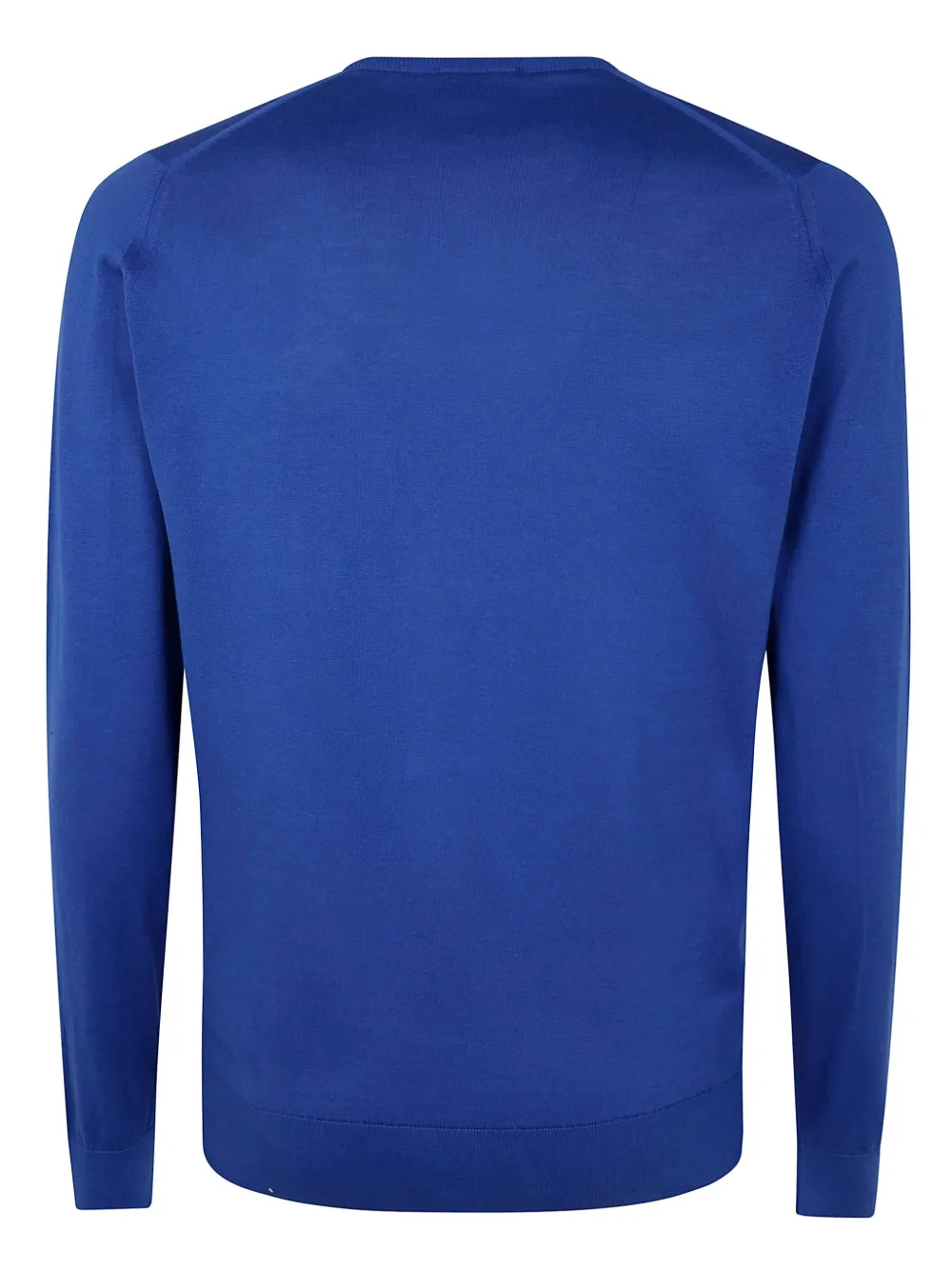 John Smedley long sleeve t-shirt - Blauw