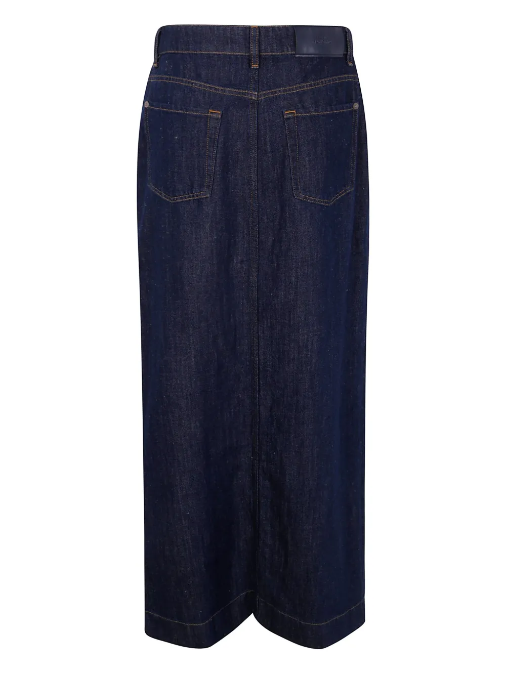 7 For All Mankind Maxi-spijkerrok - Blauw