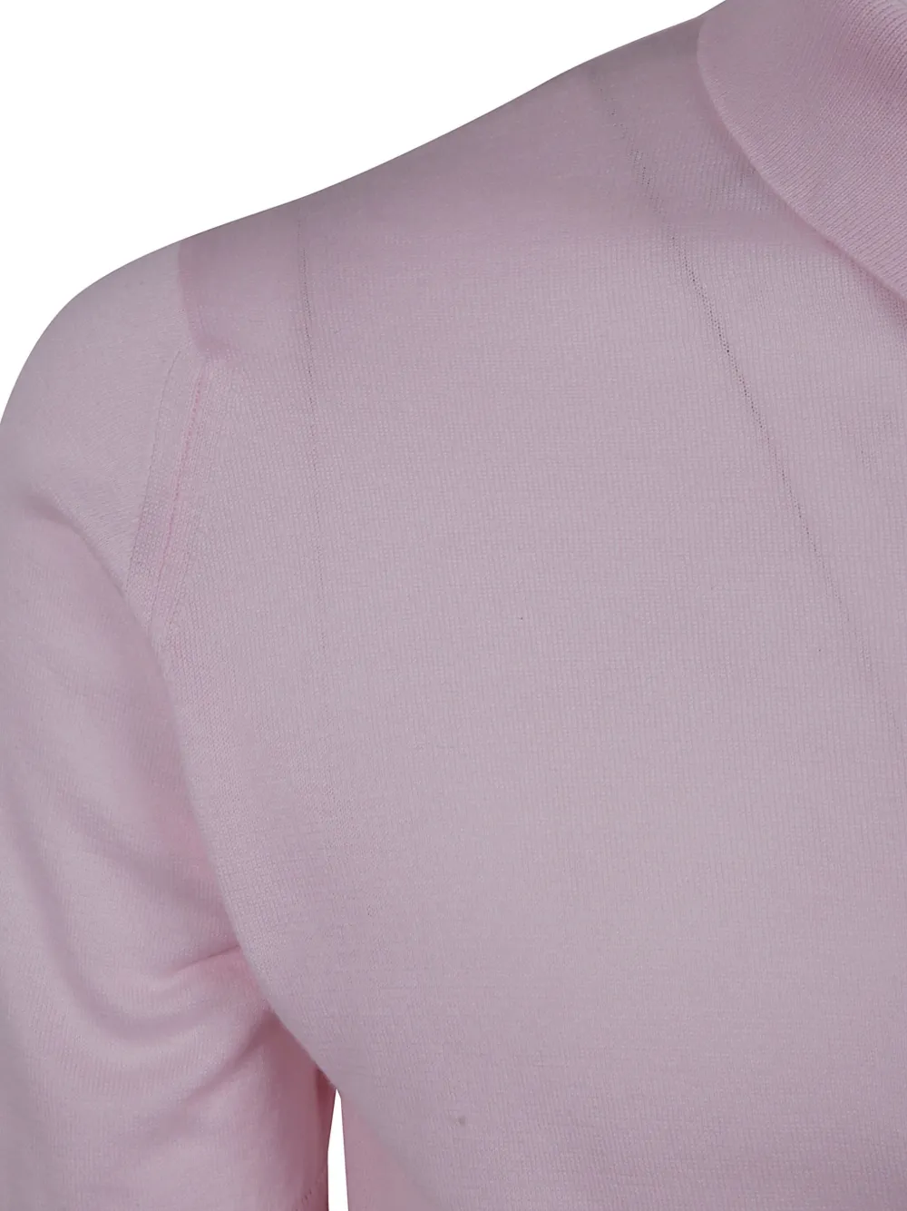 John Smedley Adrian poloshirt Roze