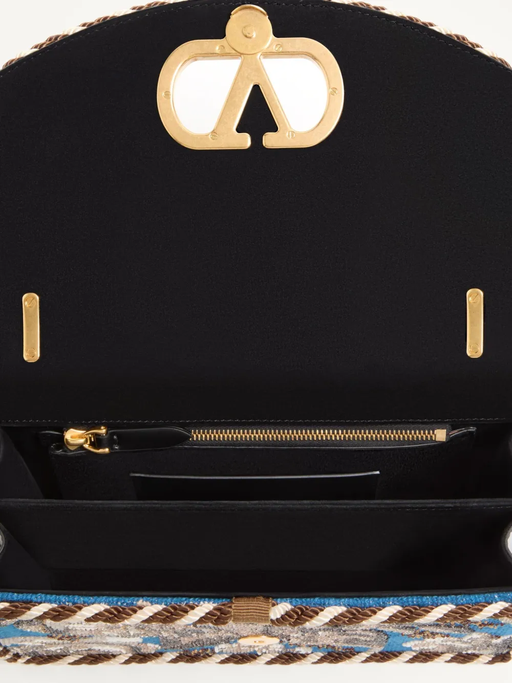 Valentino Garavani Vain schoudertas Blauw