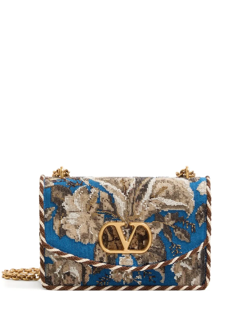 Valentino Garavani Borsa a spalla Vain - Blu