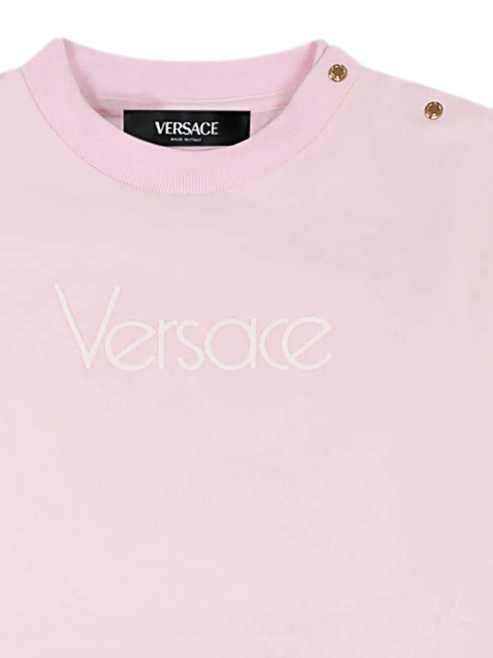 Versace Kids Twee trainingspakken met logoprint Roze