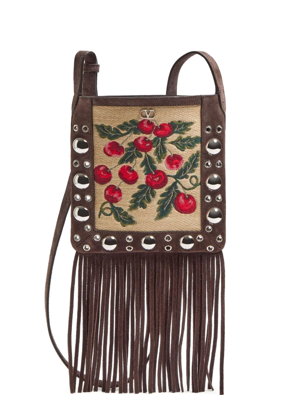 Nellcôte Embroidered shoulder bag
