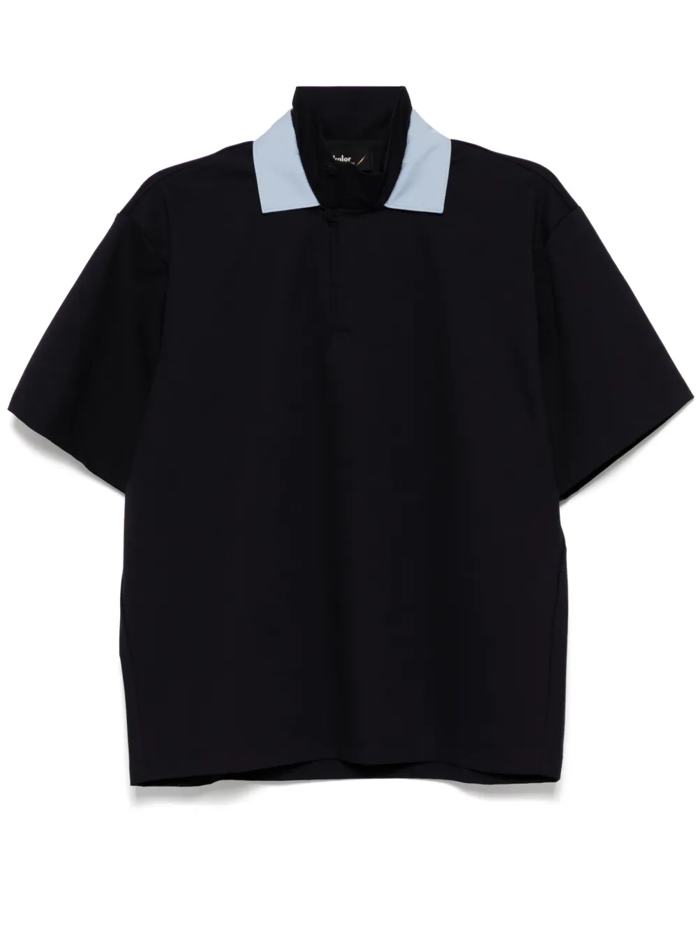 short-sleeved polo shirt