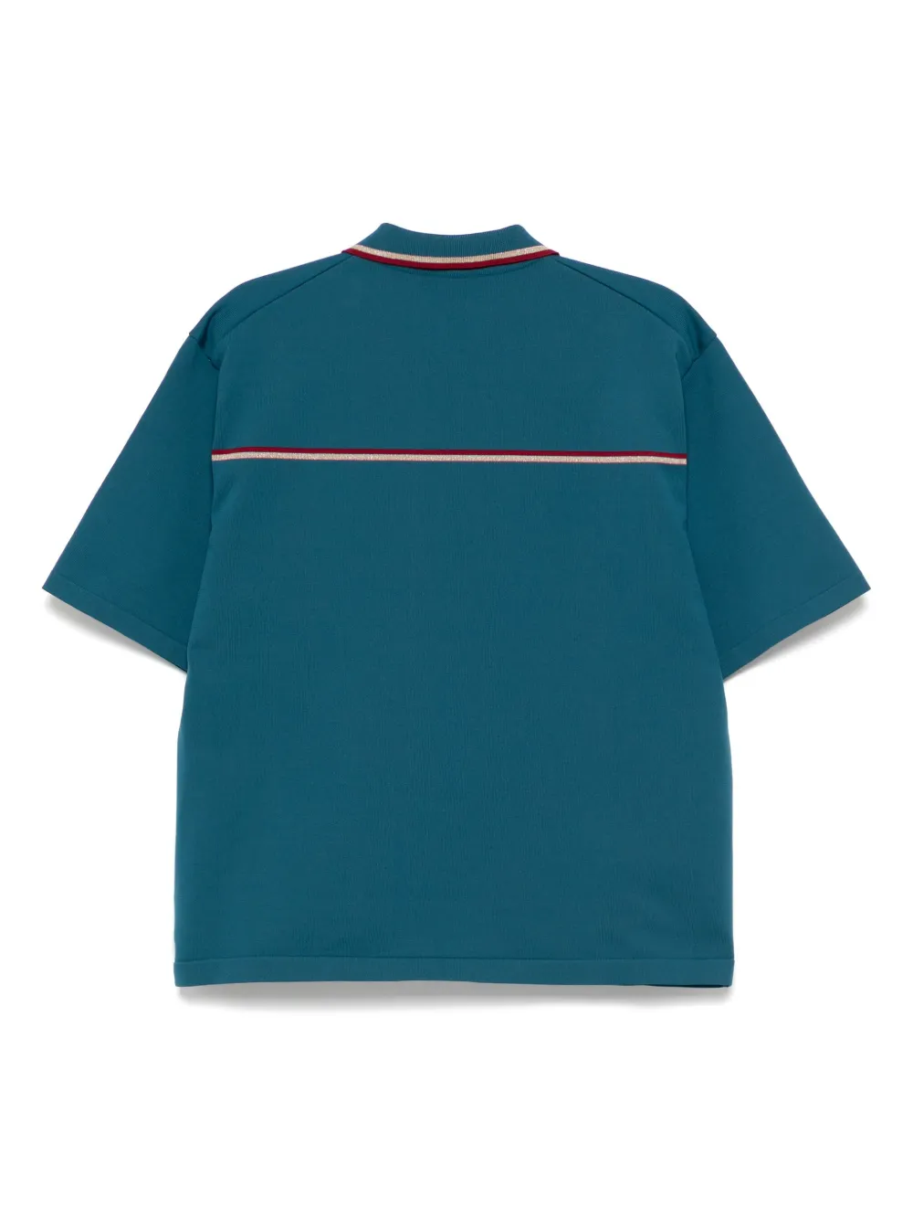 Kolor Gestreept poloshirt - Blauw