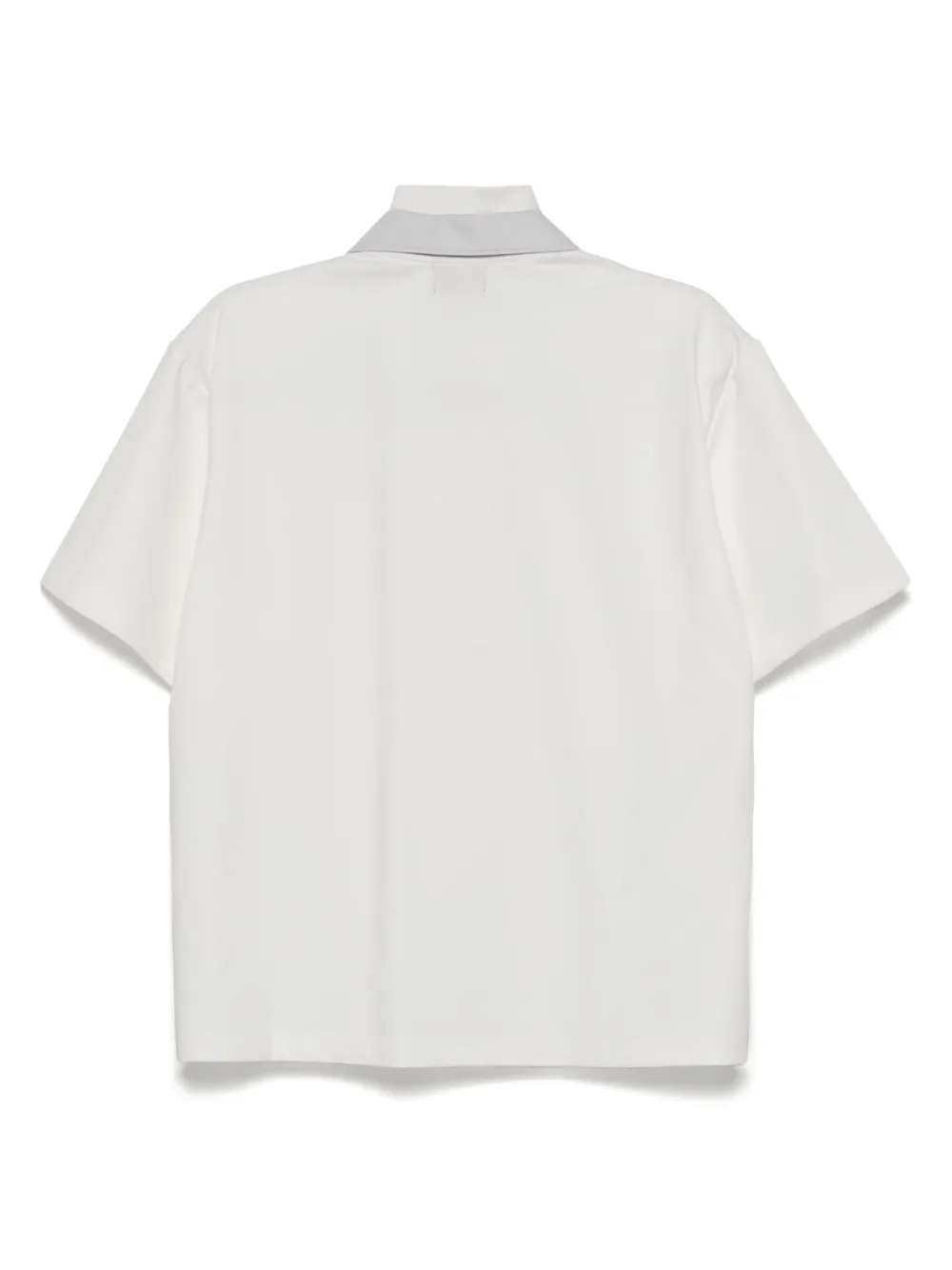 Kolor Poloshirt met korte mouwen - Wit