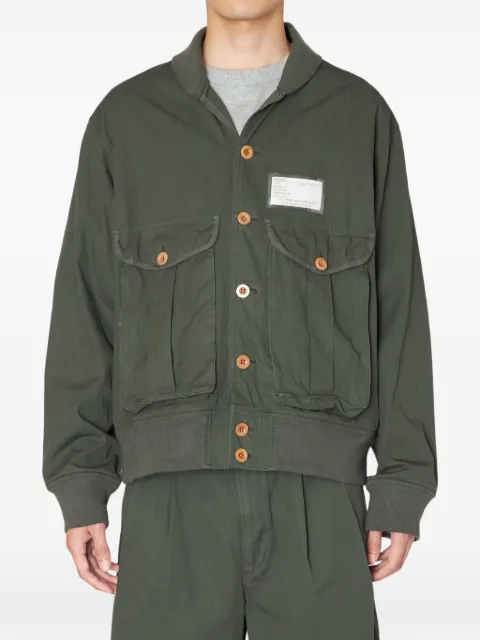 Kolor buttoned patch-pocket jacket