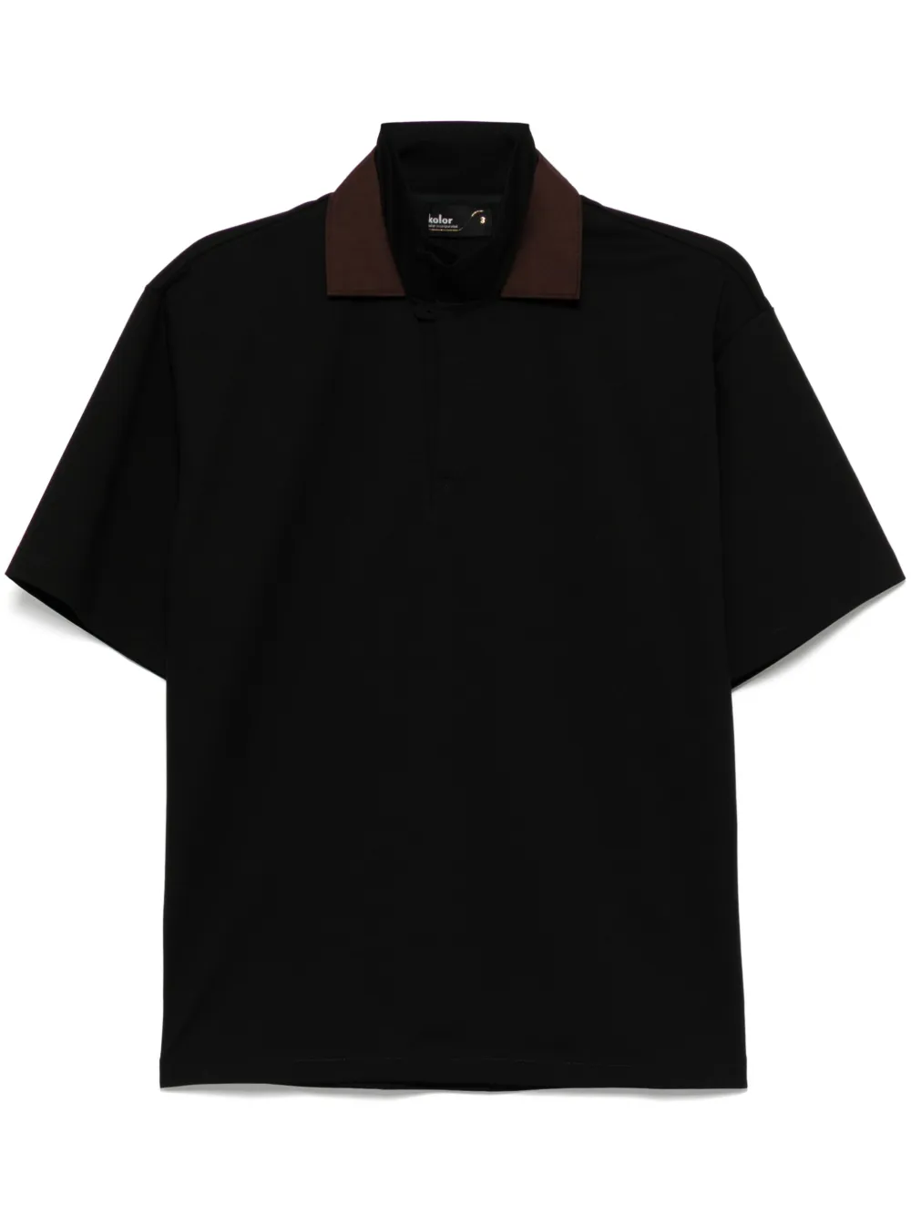 short-sleeved polo shirt