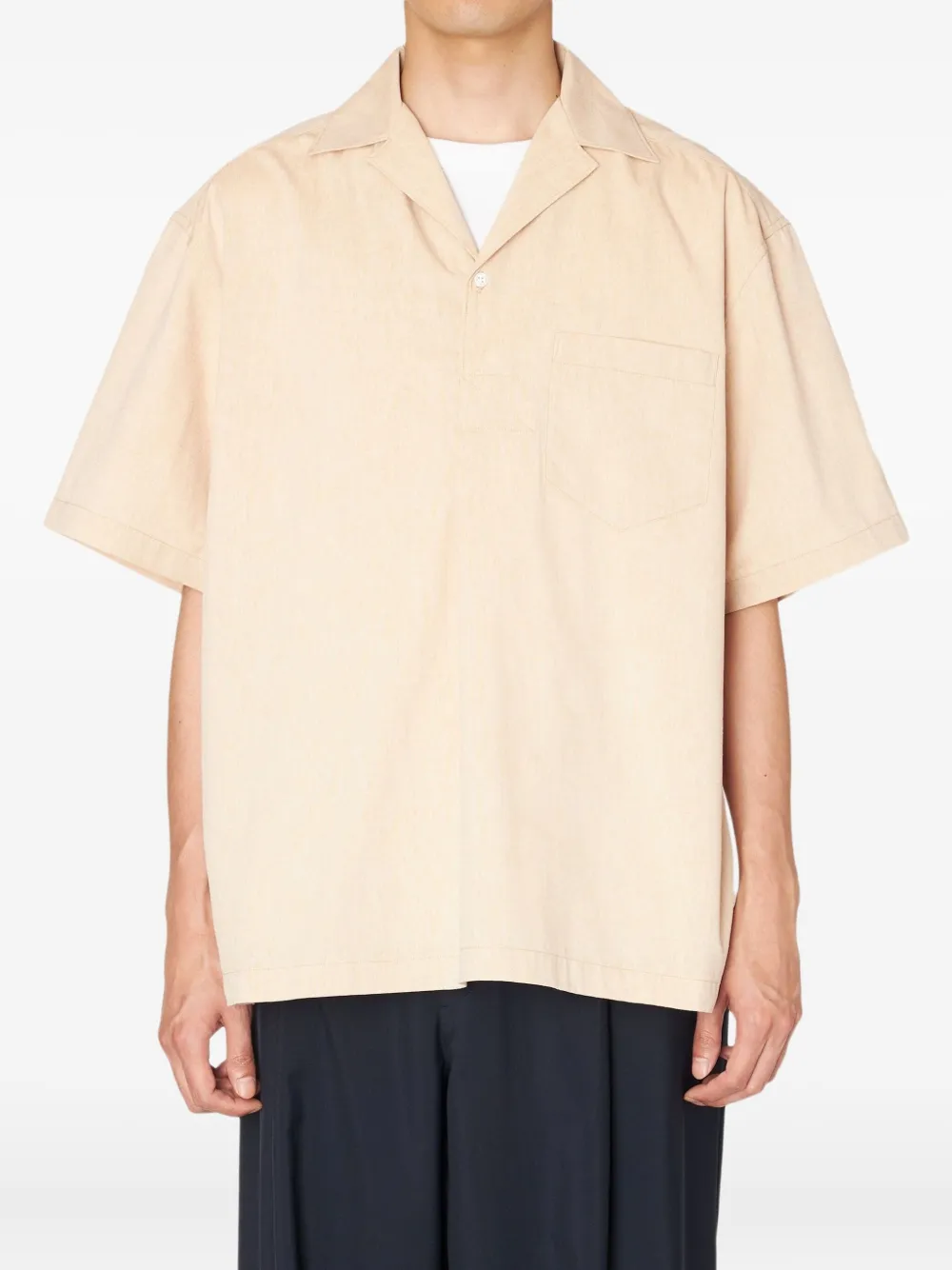 Kolor Short-sleeve Shirt In Neutral