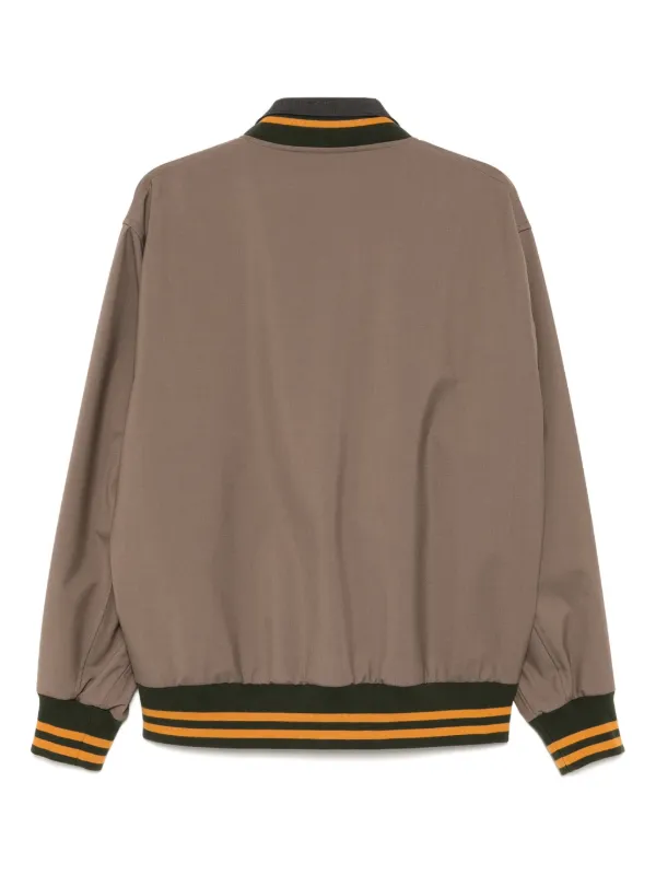 Kolor Layered Shirt Jacket | Brown | FARFETCH JO