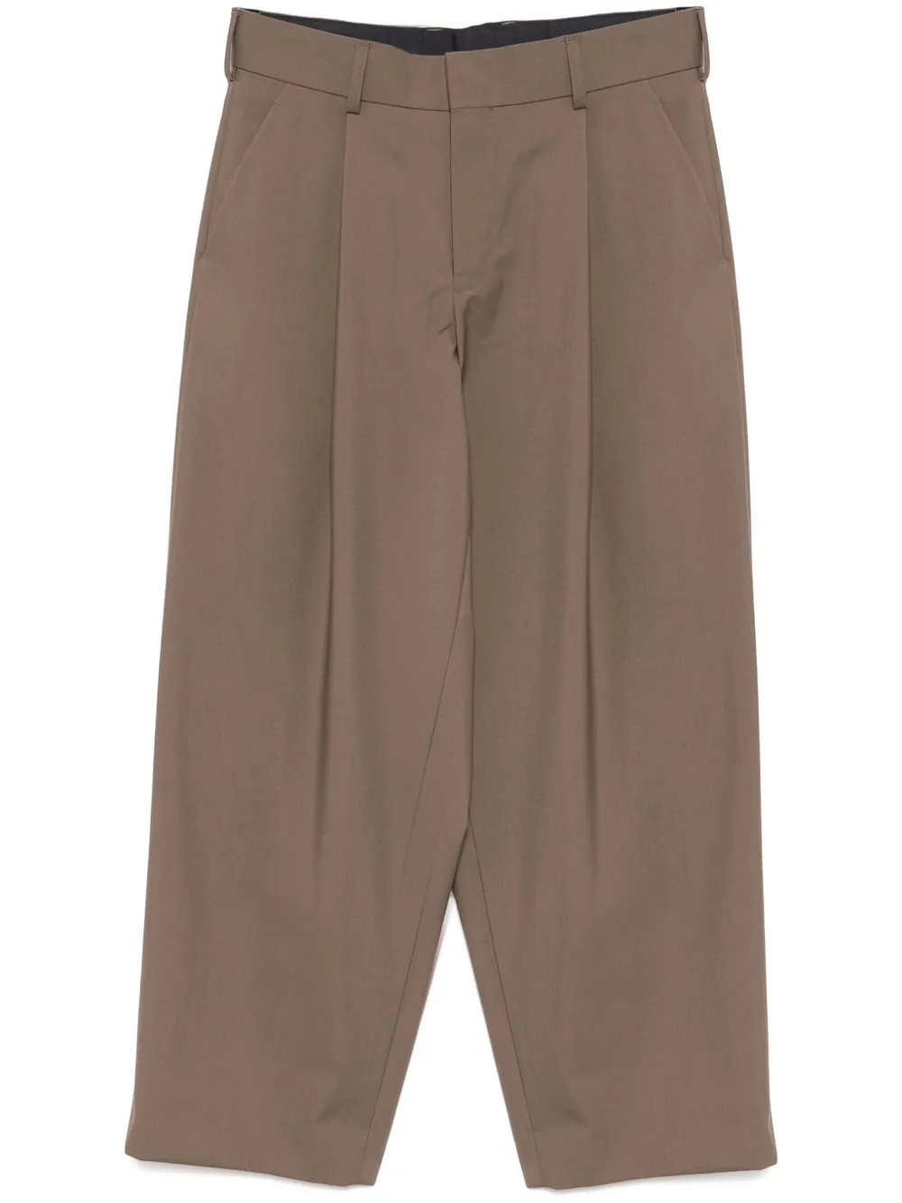 straight-leg trousers