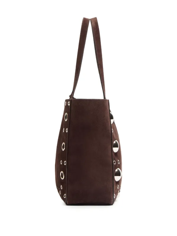 Valentino Garavani Medium Nellcôte Tote Bag | Brown