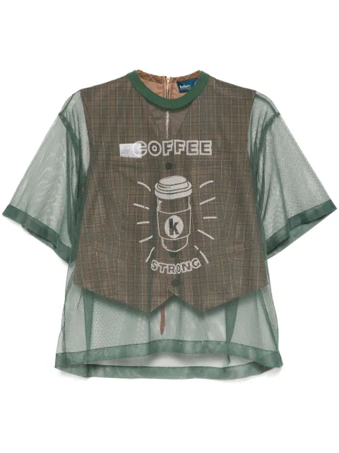 Kolor graphic-print top