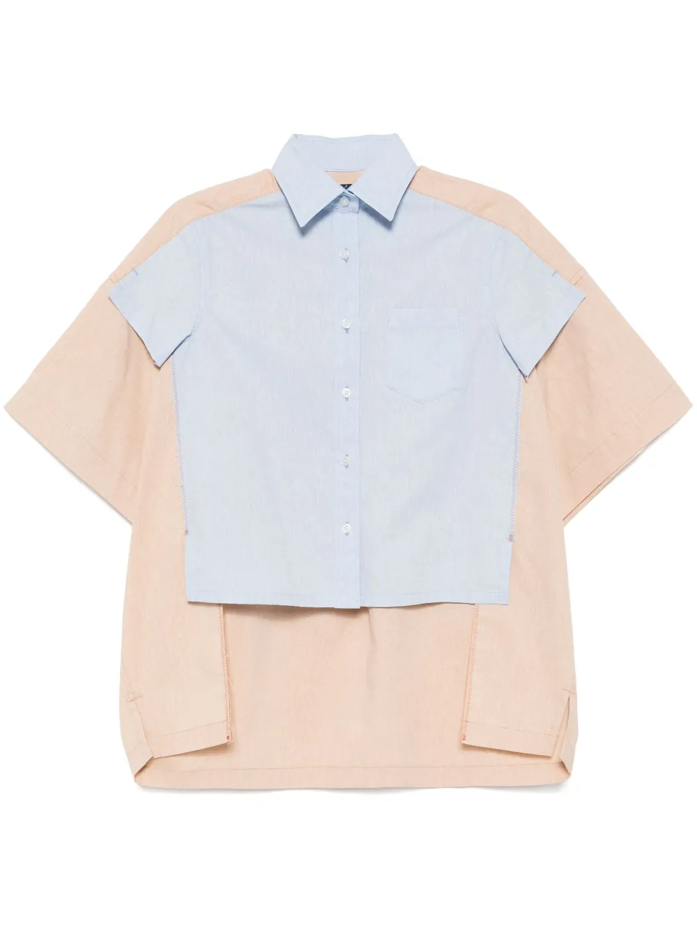 panelled shirt