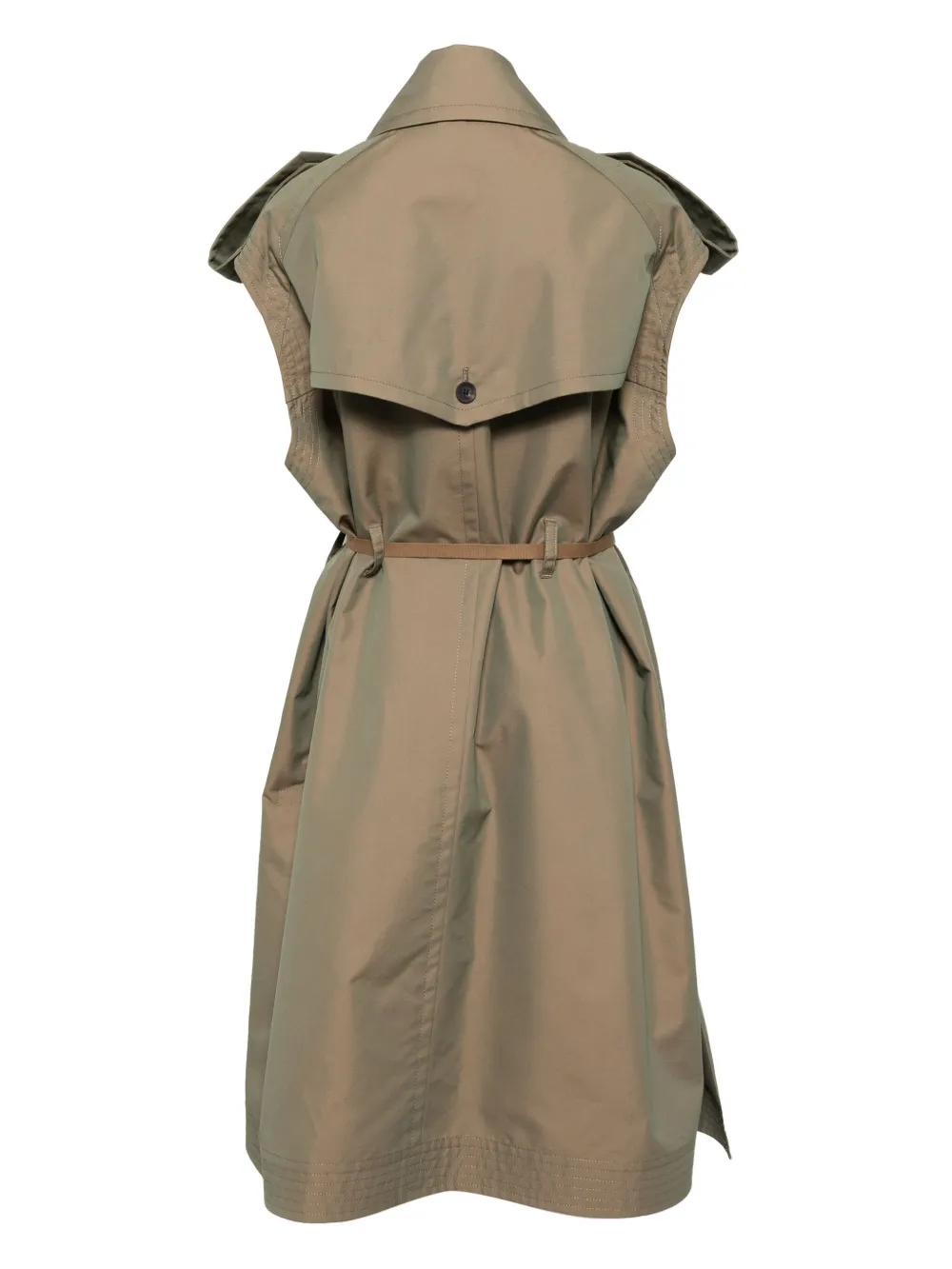 Kolor Mouwloze jas Beige
