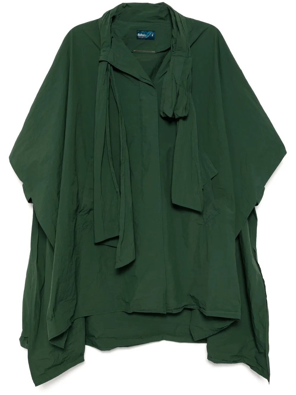 button-up raincoat