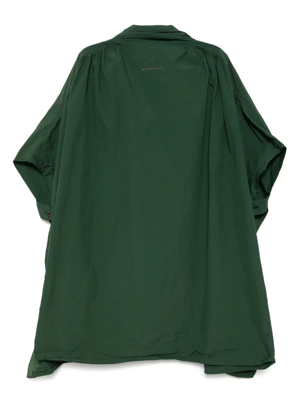 Kolor Button-up regenjas - Groen