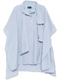 Kolor button-up raincoat - Blue