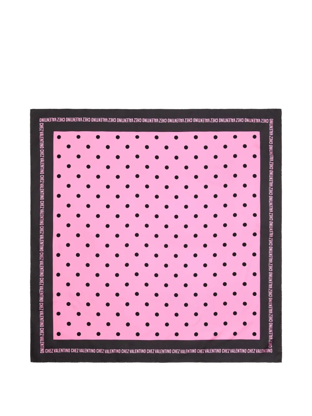 Valentino Garavani Foulard in seta - Rosa
