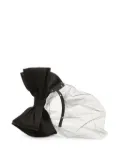 Valentino Garavani VLogo Signature veil headband - Black