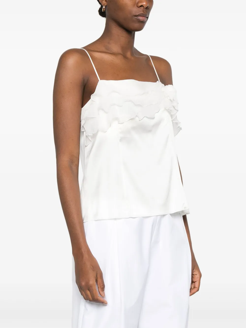 Ermanno Scervino Blusa con applicazioni a fiori | Top | Image 3