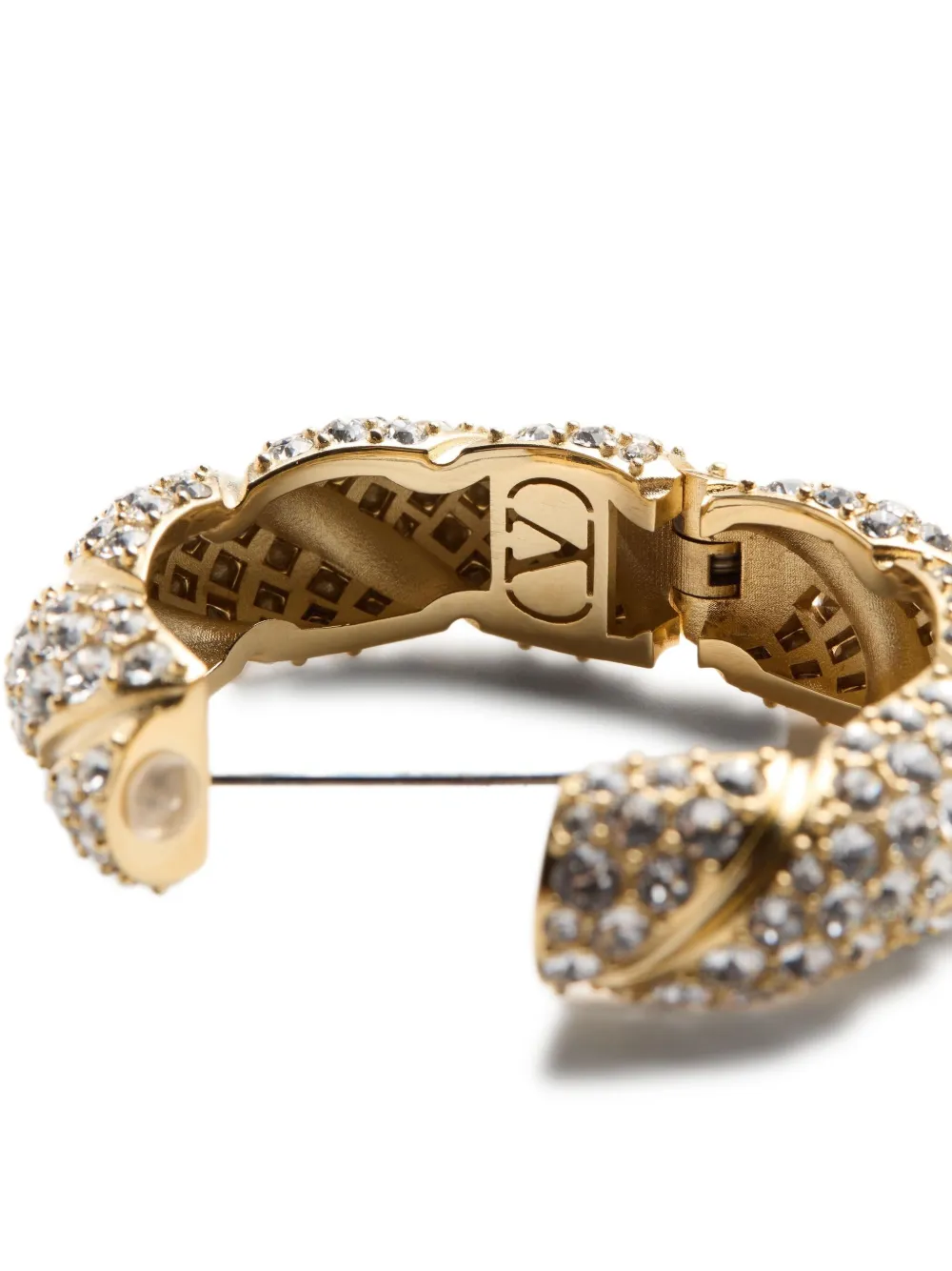 Valentino Loop Single Earrings In Gold