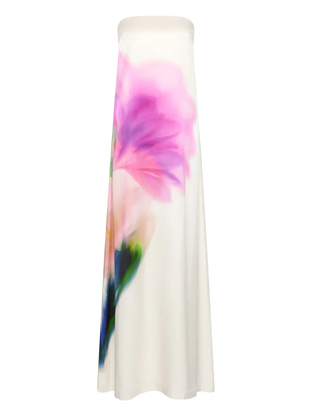 Rebecca Vallance Maxi-jurk met bloemenprint Wit