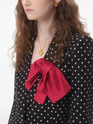 アクセサリーその他 VALENTINO GARAVANI Woman Jewel Red 6W2J0X71PRH 0RO Valentino Garavani Locò Small Shoulder Bag With Jewel Logo