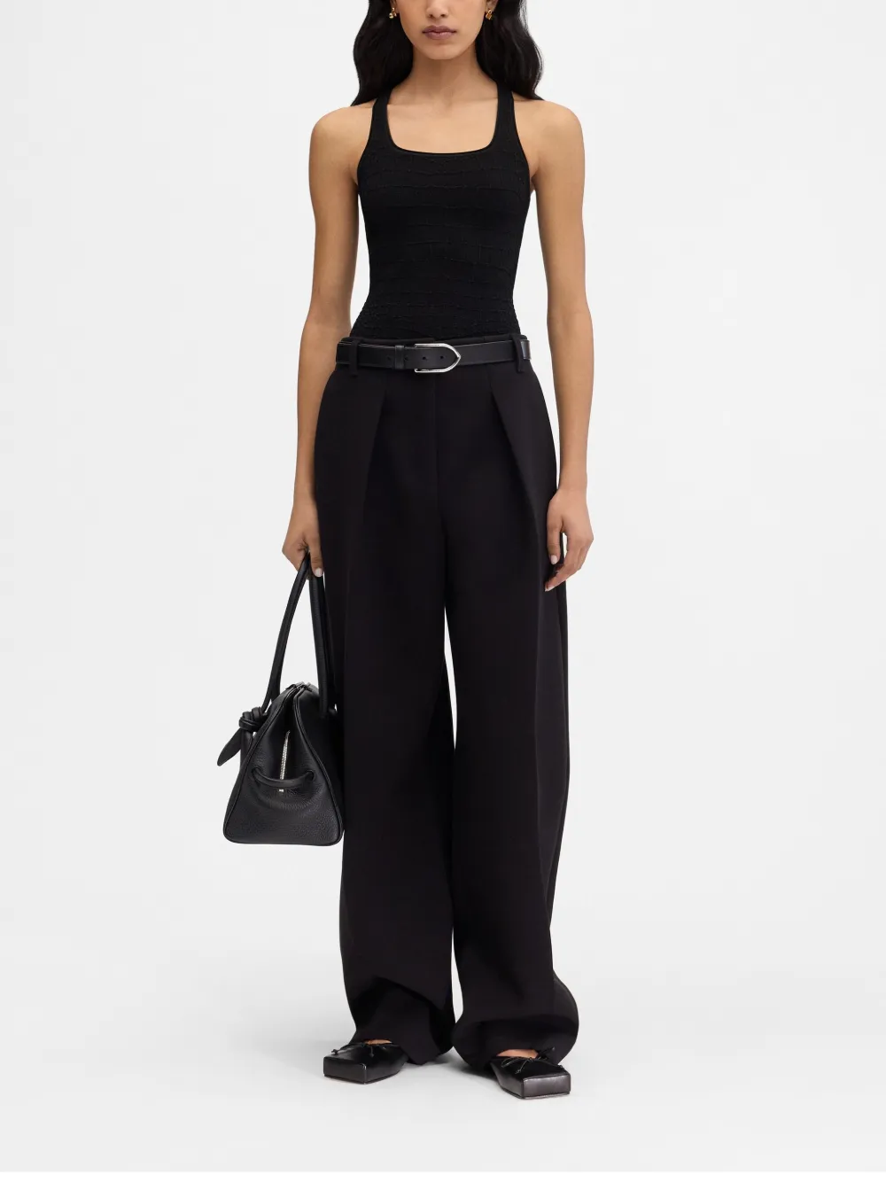 Jacquemus Le Debardeur Scala vest - Zwart