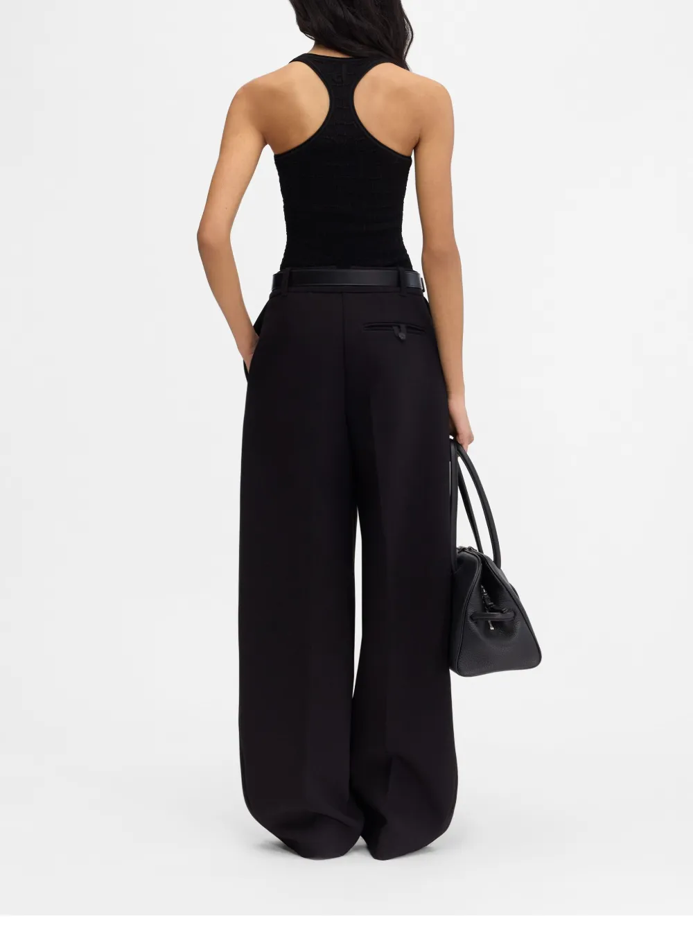 Jacquemus Le Debardeur Scala gilet Zwart