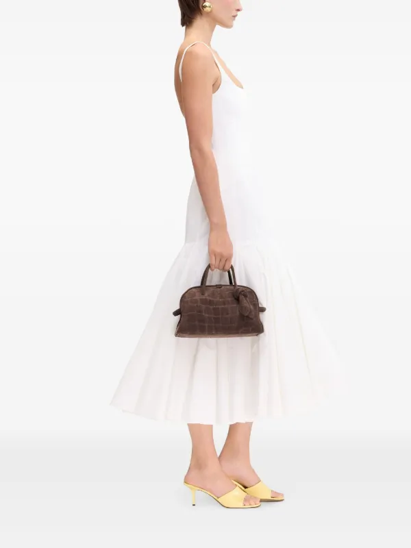 ワンピース JACQUEMUS WOMEN La Robe Agave Midi Dress White Jacquemus La Robe Agave Midi Dress | White | FARFETCH